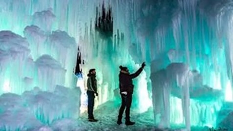 New Hampshire's Ice Castles